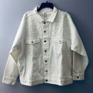 Denim White jacket.